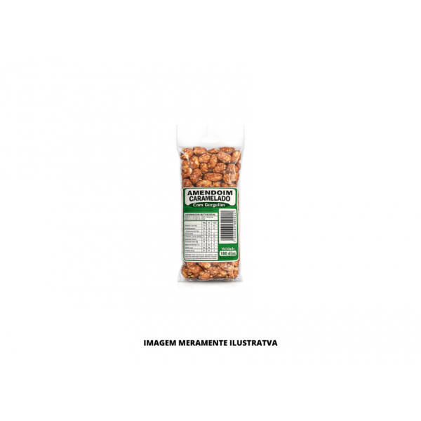 AMENDOIM - BARRETAO - 100g CARAMELADO COM GERGILIM